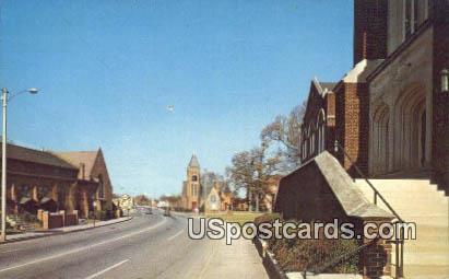 Older Churches of Rock Hill - South Carolina SC Postcard