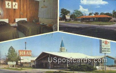 Bon Air Motor Lodge - Allendale, South Carolina SC Postcard