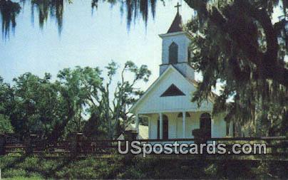Trinity Episcopal Church - Edisto Island, South Carolina SC Postcard