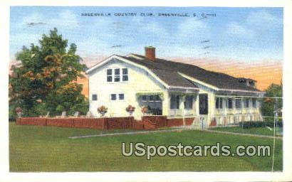 Greenville Country Club - South Carolina SC Postcard