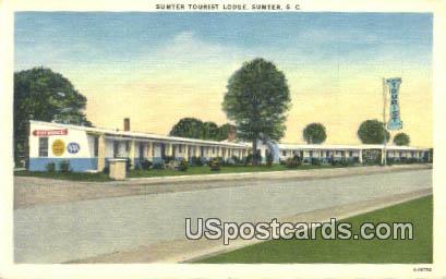 Sumter Tourist Lodge - South Carolina SC Postcard
