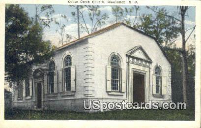 Goose Creek Church - Charleston, South Carolina SC Postcard