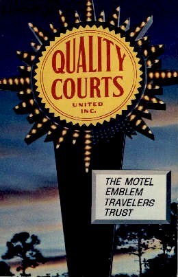 Quality Courts - Santee, South Carolina SC Postcard