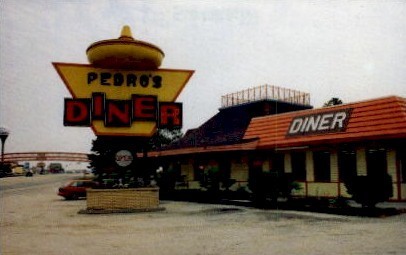 Pedro's Diner - South of the Border, South Carolina SC Postcard