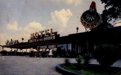 South of the Border Motel - South Carolina SC Postcard