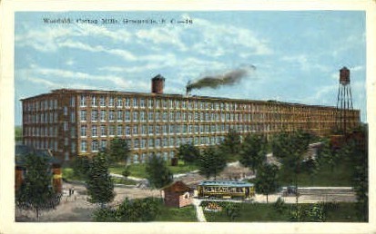 Woodside Building - Greenville, South Carolina SC Postcard