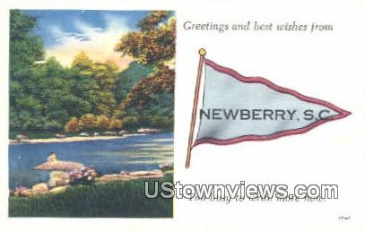 Newberry, South Carolina, SC Postcard