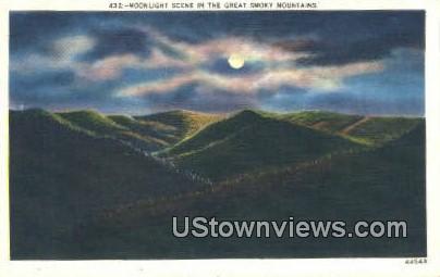 Great Smoky Mtns, South Carolina, SC Postcard