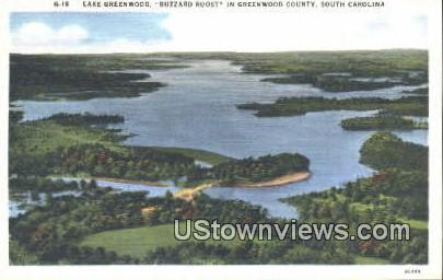 Lake Greenwood - Greenwood County, South Carolina SC Postcard