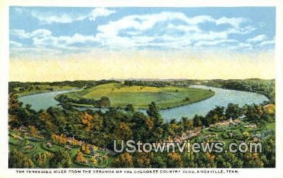 Tennessee River - Knoxville Postcard