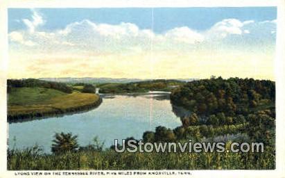 Tennessee River - Knoxville Postcard
