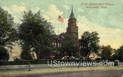 Knox County Court House - Knoxville, Tennessee TN Postcard