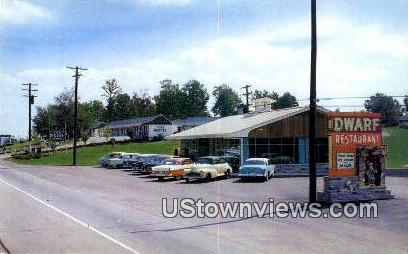 Tate Motel - Knoxville, Tennessee TN Postcard