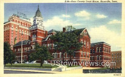 Knox County Court House - Knoxville, Tennessee TN Postcard