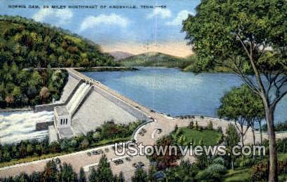 Norris Dam - Knoxville, Tennessee TN Postcard