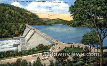 Norris Dam - Knoxville, Tennessee TN Postcard