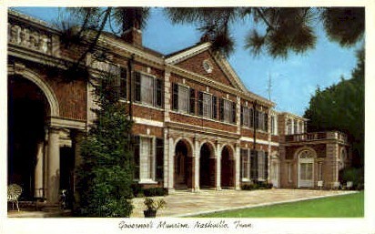 Governor's Mansion  - Nashville, Tennessee TN Postcard