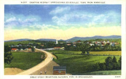 Chapman Highway  - Knoxville, Tennessee TN Postcard