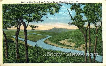 Brady's Point - Signal Mountain, Tennessee TN Postcard