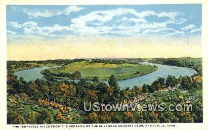 Cherokee Country Club - Knoxville, Tennessee TN Postcard