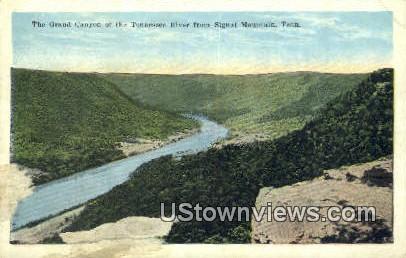 The Grand Canyon Of The Tennessee River  - Signal Mountain Postcard