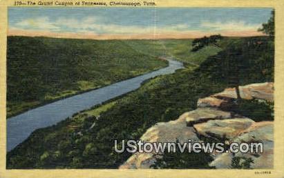 Grand Canyon Of Tennessee  - Chattanooga Postcard