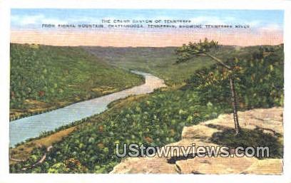 Grand Canyon - Chattanooga, Tennessee TN Postcard