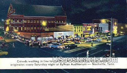 Grand Ole Opry House - Nashville, Tennessee TN Postcard