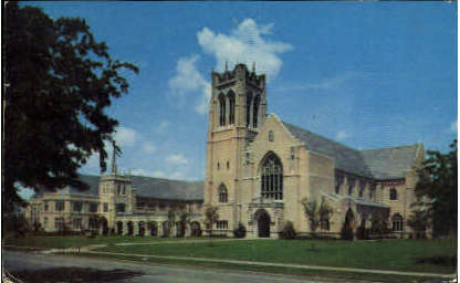 Highland Park Methodist Church - Dallas, Texas TX Postcard