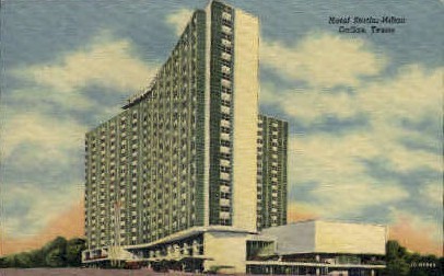 Hotel Statler-Hilton - Dallas, Texas TX Postcard
