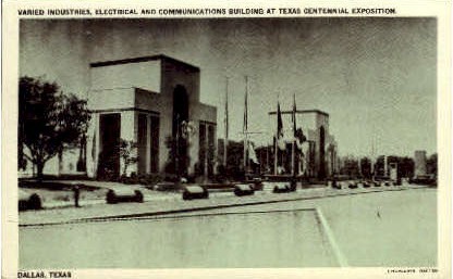 Varied Industries Building - Dallas, Texas TX Postcard