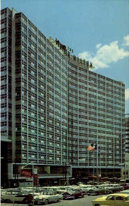 The Statler-Hilton Hotel - Dallas, Texas TX Postcard