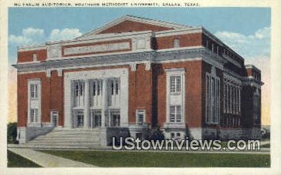 Southern Methodist University - Dallas, Texas TX Postcard