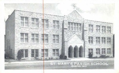 St. Mary's Parich School - Waco, Texas TX Postcard