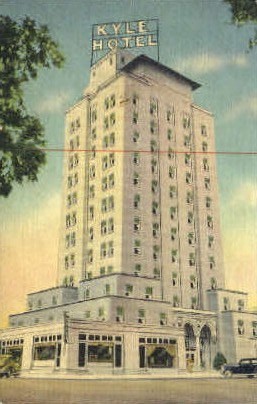 Kyle Hotel - Temple, Texas TX Postcard