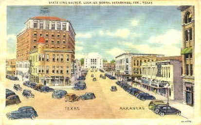 Texarkana, Texas, TX Postcard