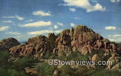 Texas Canyon, TX     ;     Texas Canyon, Texas - Texas Canyon Postcards Postcard