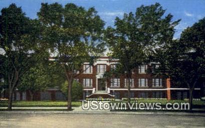 Sherman High School - Texas TX Postcard
