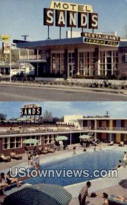 Sands Motel - Texarkana, Texas TX Postcard