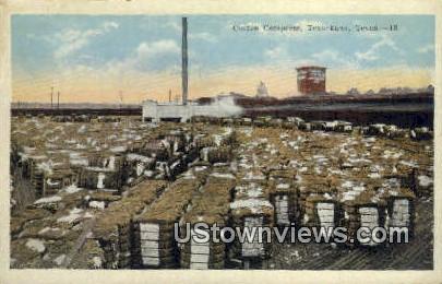 Cotton Compress - Texarkana, Texas TX Postcard
