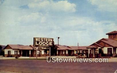 Western Lodge - Van Horn, Texas TX Postcard