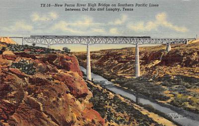 New Pecos River High Bridge TX