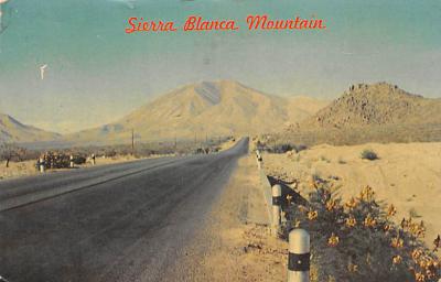 Sierra Blanca Mountain TX