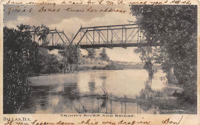 Trinity River And Bridge TX