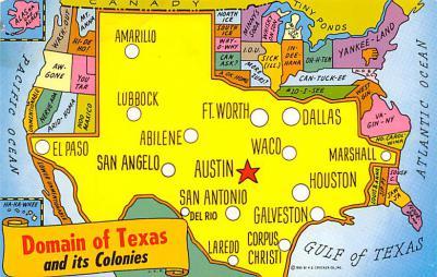 Map TX
