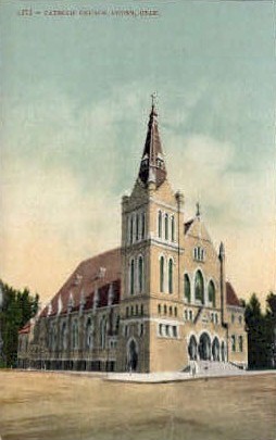 Catholic Church - Ogden, Utah UT Postcard
