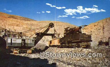 Bingham Copper Mine, Utah     ;     Bingham Copper Mine, UT Postcard