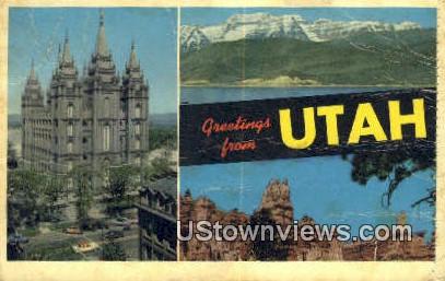 Misc, Utah     ;     Misc, UT Postcard