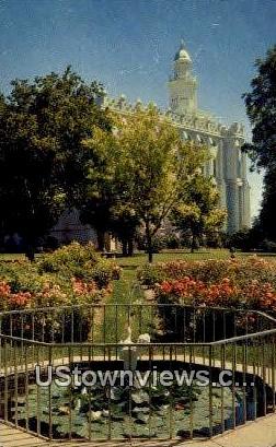 St George Temple - Utah UT Postcard