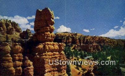 Bryce Canyon National Park, UT     ;     Bryce Canyon National Park, Utah Postcard